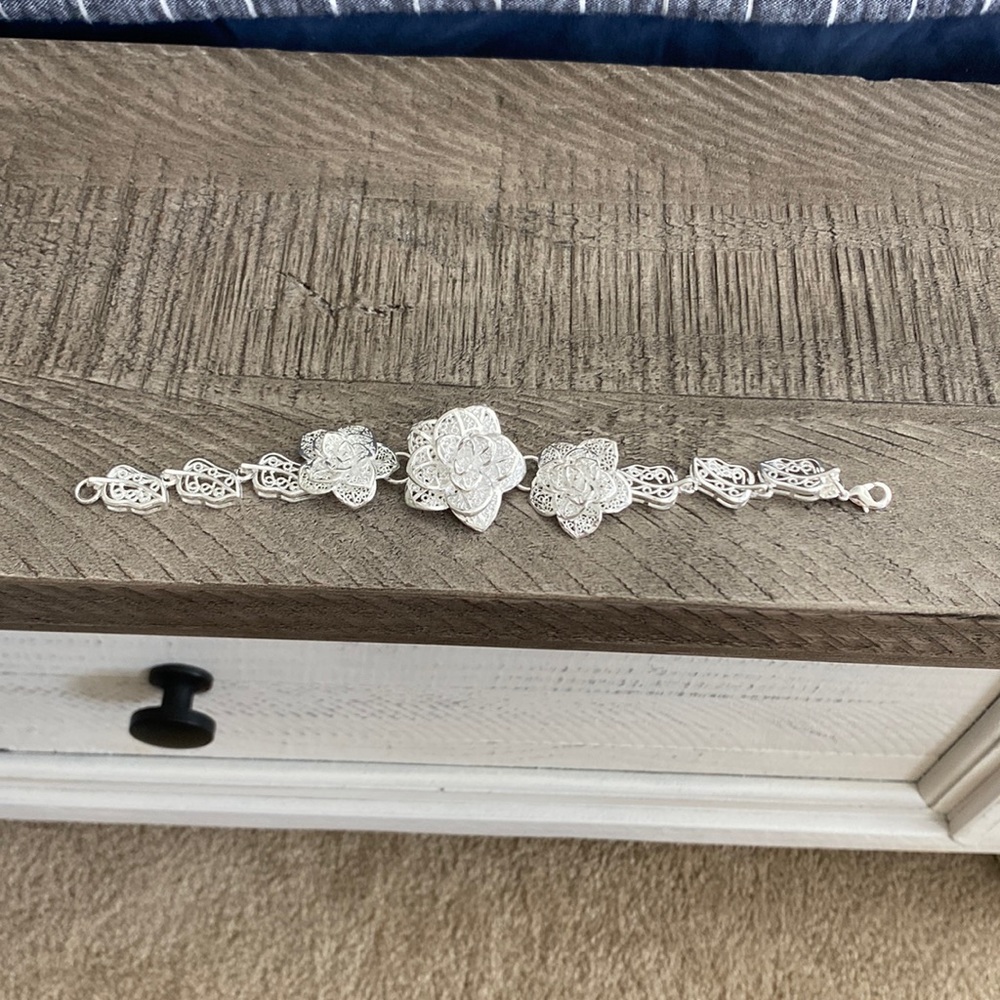 Sterling Silver Bracelet 7.5 inches NEW